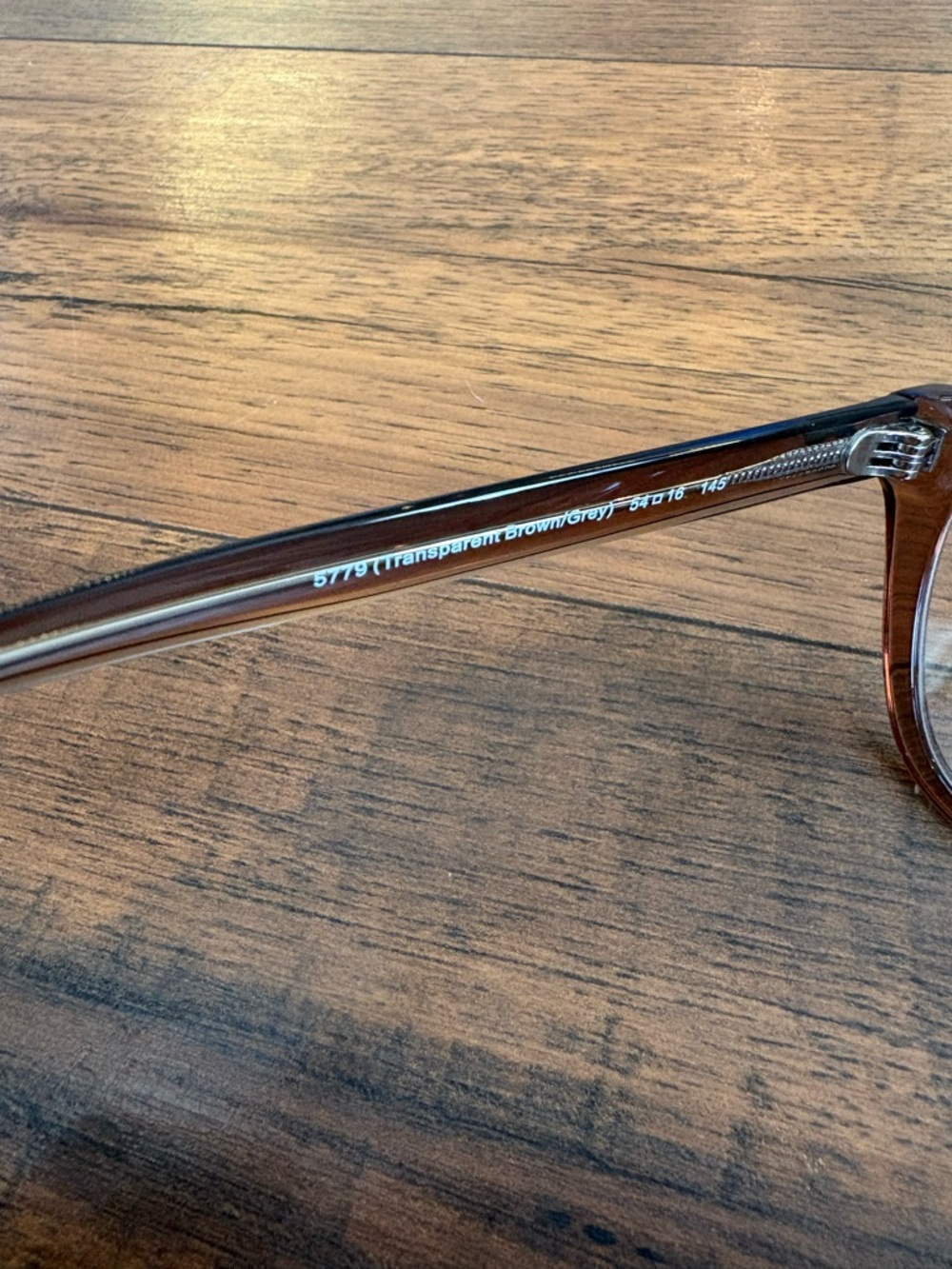 COACH HC6226U EYEGLASSES Transparent Brown/Gray NWOT - Picture 9 of 10